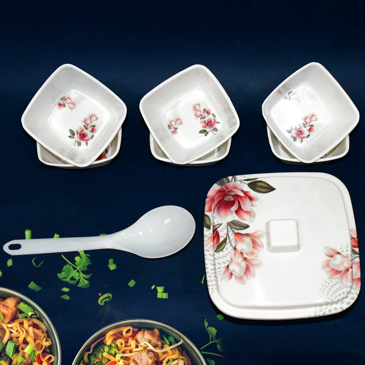Hector High Quality Dinning Dinner  Pudding Set (9 Pcs Set) - Trendex