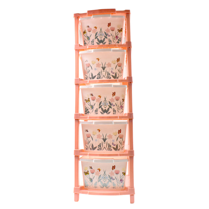 Plastic Smart Wonder Drawer Home Storage  Organization (5 Layer  1 Pc) - Trendex