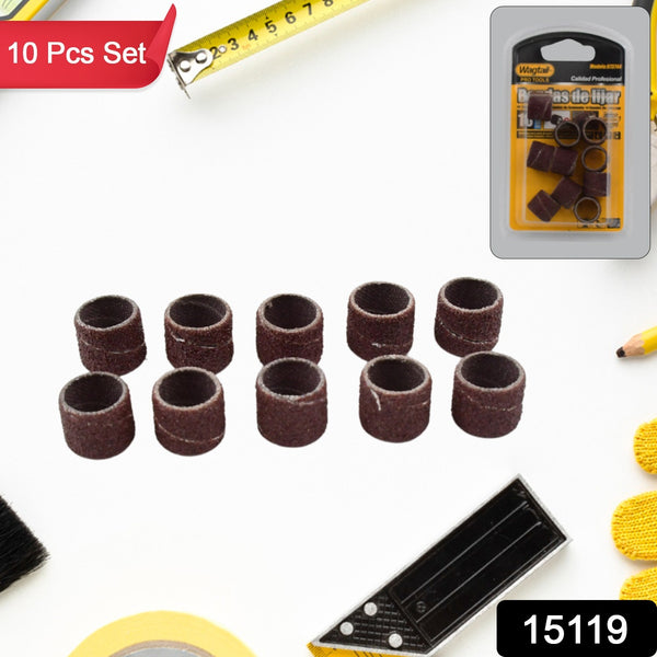 Drum Polishing Kit Drum Sanding Sleeves Widely Used (10 Pcs Set) - Trendex