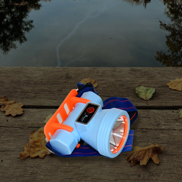 Mini Rechargeable Power Headlamp With Plastic Case (1 Pc) - Trendex