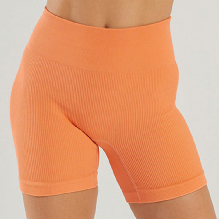 Seamless Knitted High Elastic Sports Underwear U Square Collar Yoga Suit - Trendex