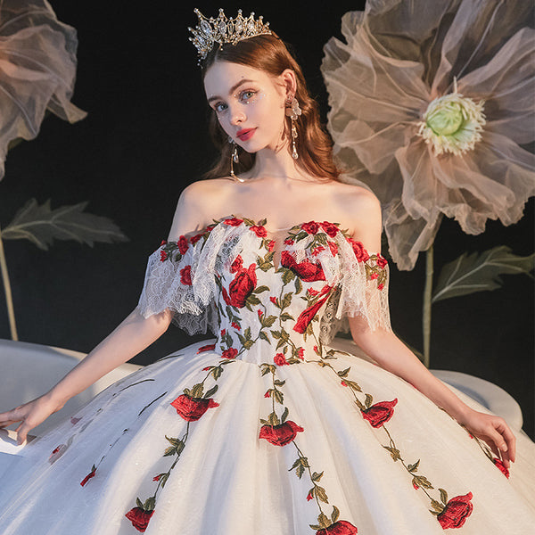 Temperament Bride Bra Trailing Mori Style Wedding Dress - Trendex