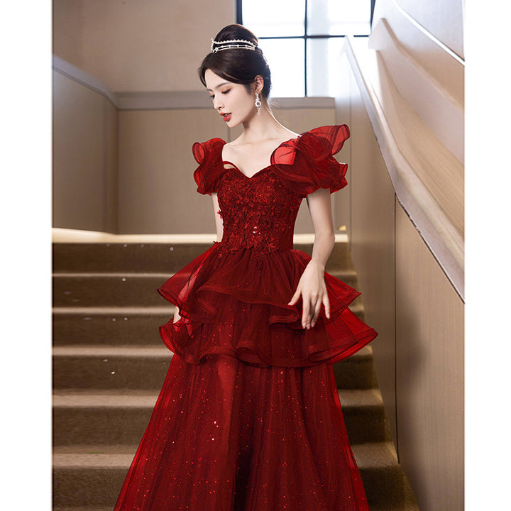Evening Dress Women's Banquet Ceremony Exam Super Fairy Princess - Trendex