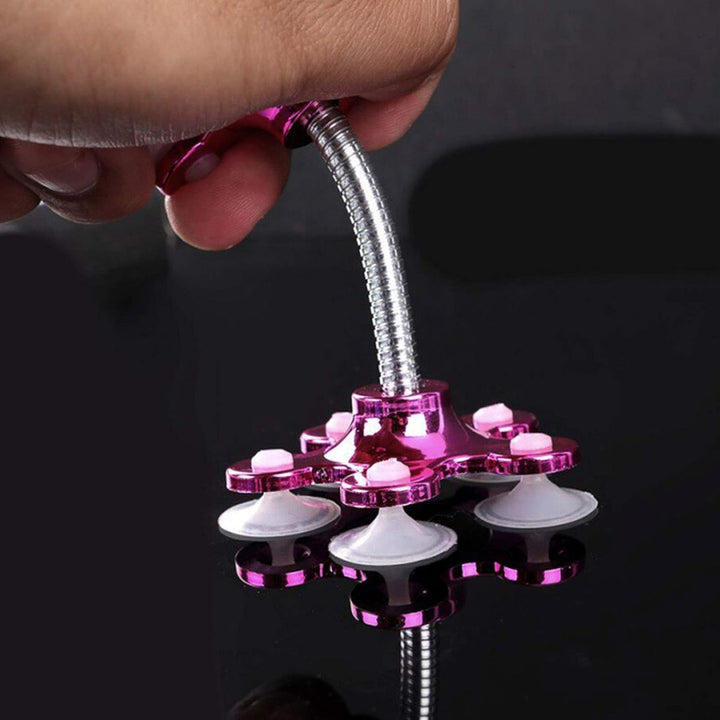 0662 Phone Holder 360rotatable Phone Stand Multi-function Double-sided Suction Cup Mobile Phone Holder ( Moq - 6 Pc ) - Trendex