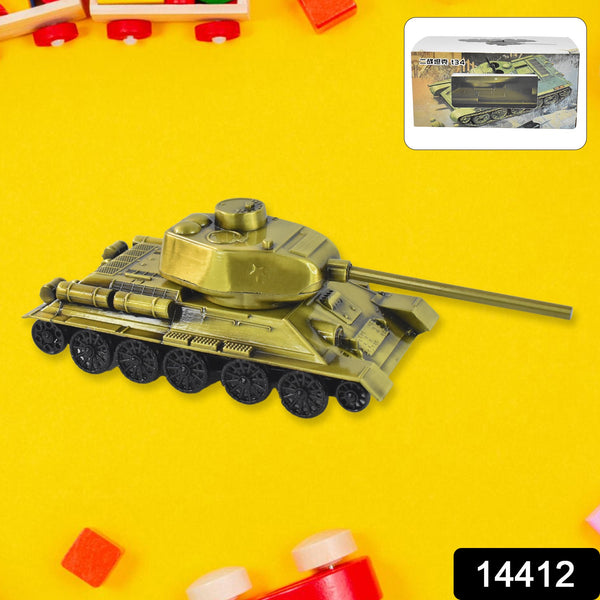 Retro Iron Art Tank Model Nostalgia Tank Crafts Home Decor Ornament Desktop Decorations For Office Living Room Childrens Room Gift (Metal) - Trendex