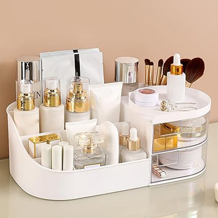 Multi-functional Plastic Vanity Storage Box - Trendex