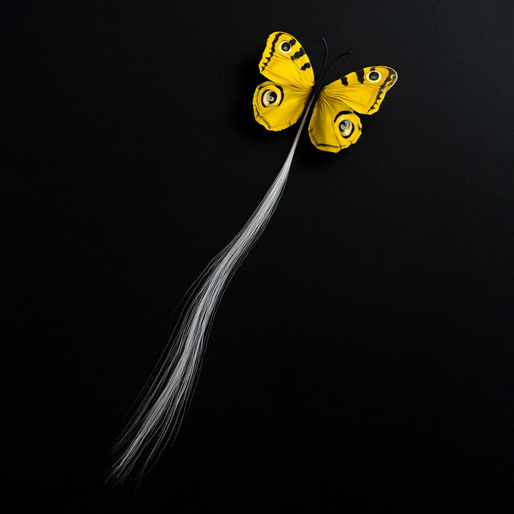Led Butterfly Hair Braid Clip (Mix Color 1 Pc) - Trendex