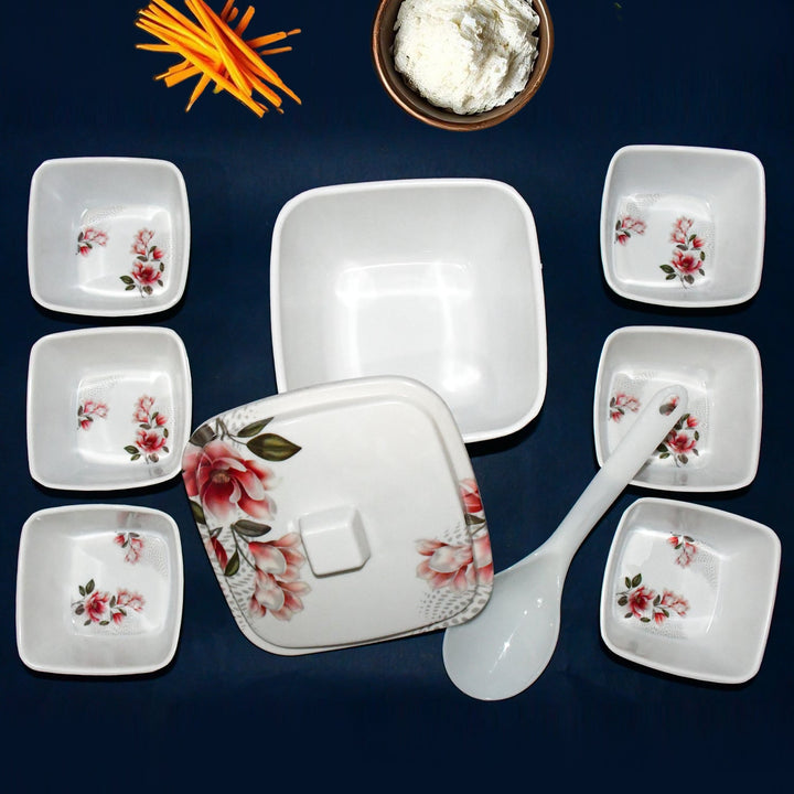 Hector High Quality Dinning Dinner  Pudding Set (9 Pcs Set) - Trendex