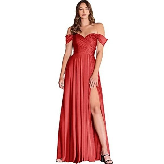 Banquet Temperament Concert Solo Bridesmaid Dress - Trendex