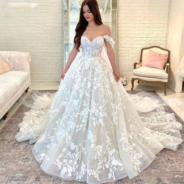 Light Wedding Dress French Trailing Simple - Trendex