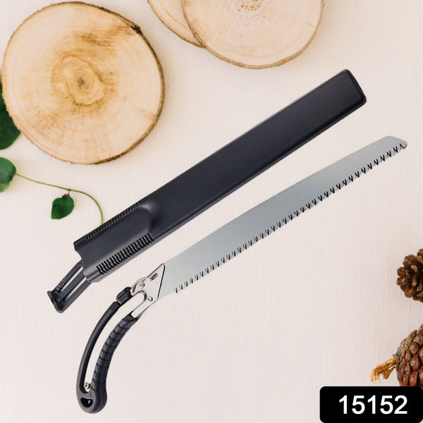 Hand Pruning Saw For Tree Branch Cutter (1 Pc  With Cover  50 Cm Long) - Trendex