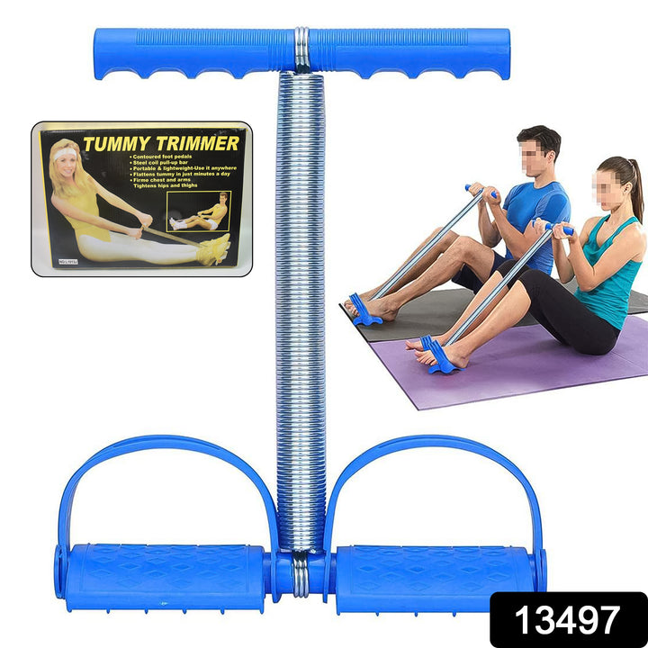 Spring Tension Pull Rope Resistance Band Exercise Strap Single Spring (1 Pc) - Trendex