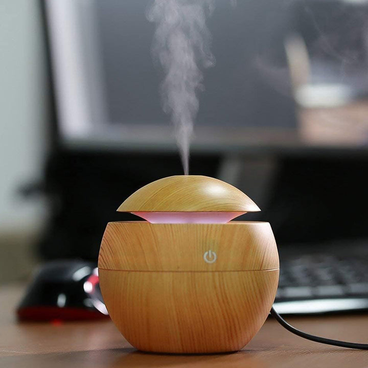 Ultrasonic Aromatherapy Humidifier Usb Desktop (130 Ml  1 Pc) - Trendex