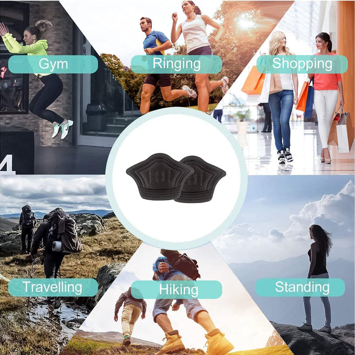 Heel Cushion Pads Widely Applicable Protective Shoe Insoles (1 Pair) - Trendex