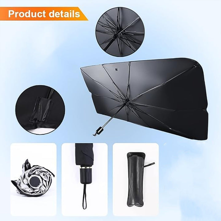 Windshield Umbrella Sun Shade Cover For Car (1 Pc) - Trendex