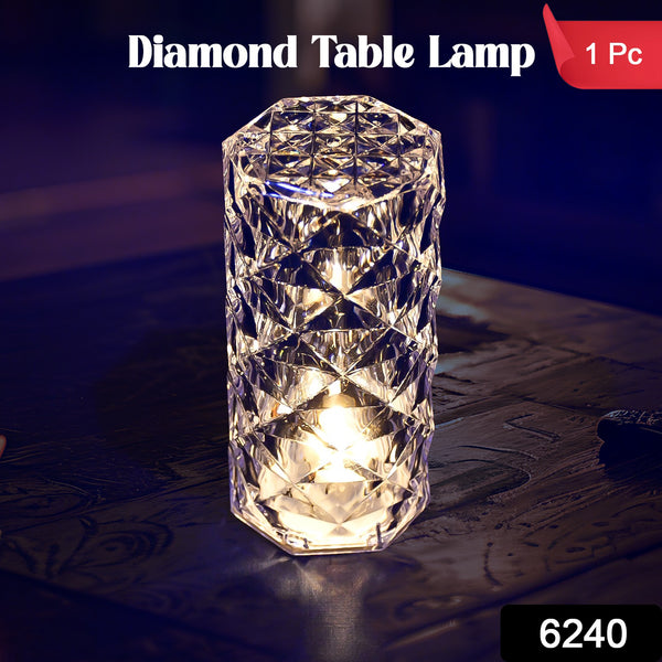 6240 Diamond Table Lamp  Candles For Home Decoration Crystal Candle Lights - Trendex