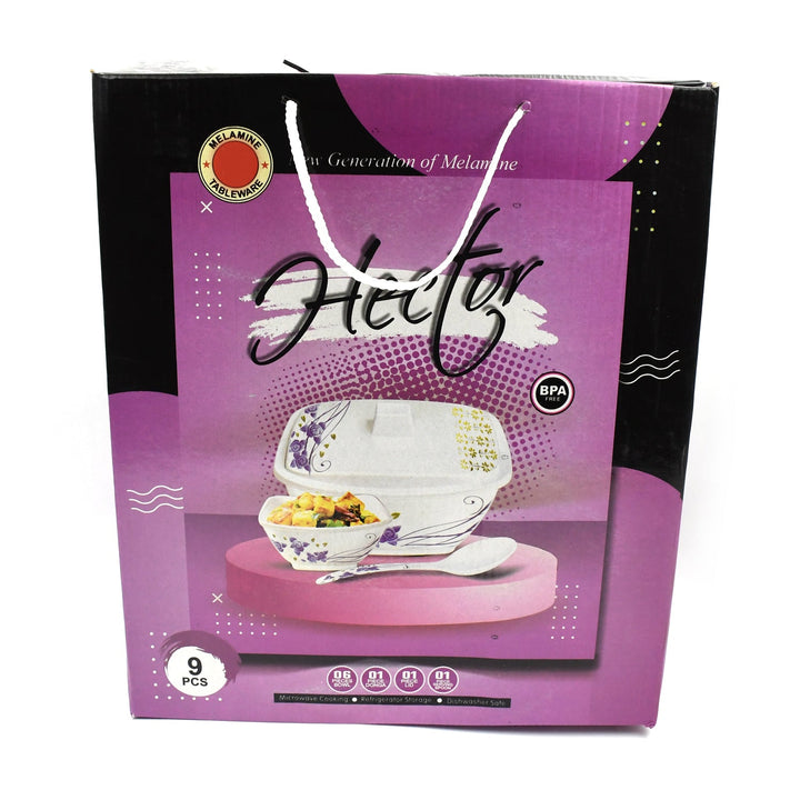 Hector High Quality Dinning Dinner  Pudding Set (9 Pcs Set) - Trendex
