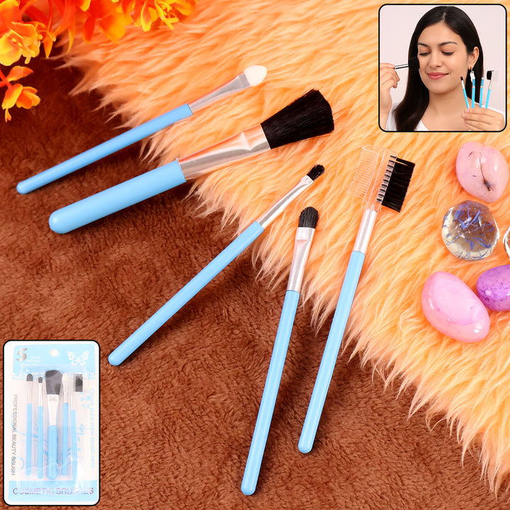 1440 Makeup Brushes Kit (Pack Of 5) - Trendex