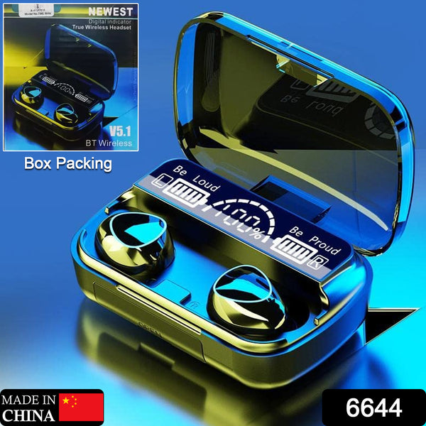 6644 Newest Wireless In Ear Earbuds Bluetooth 5.0 Headphones Mini Stereo Earbuds Sport Headset Bass Sound Built-in Micphone - Trendex