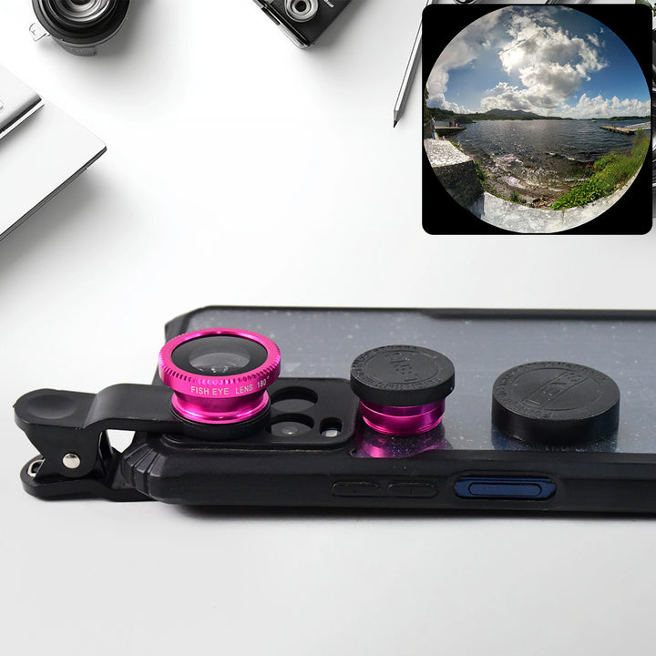 Universal Clip-on Mobile Camera Lens (1 Set) - Trendex