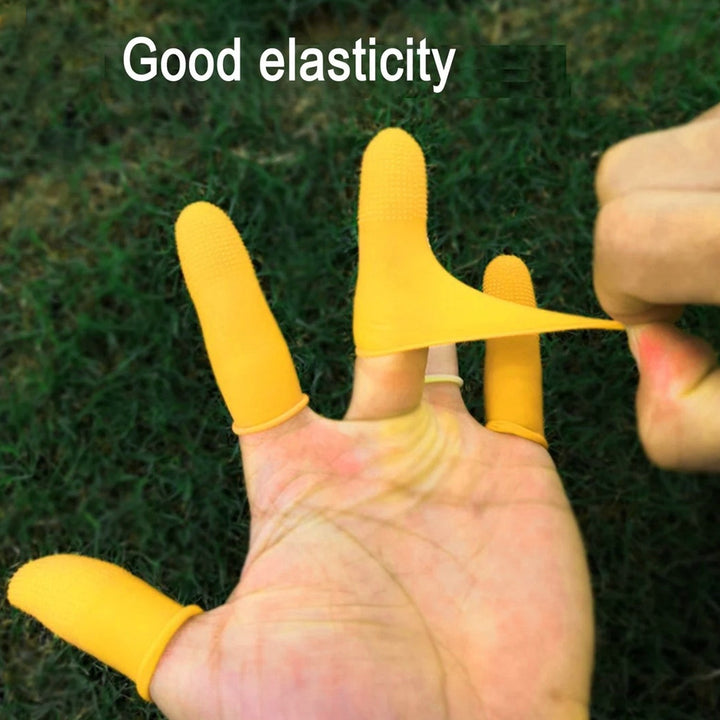 Finger Caps Silicone Finger Protectors Sleeves (Finger Cots  145 Pcs Set Approx) - Trendex