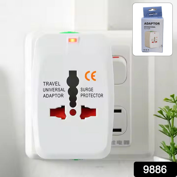 Universal Travel Adapter With Dual Usb Charger Ports - International Multipurpose - Trendex