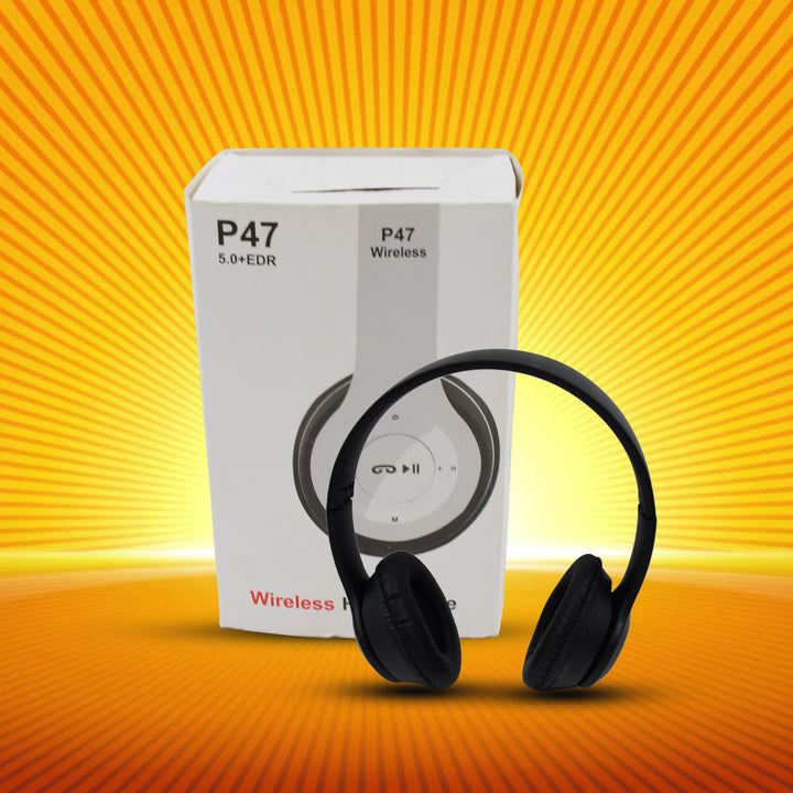 Foldable Wireless Headphone With Calling Function (1 Pc) - Trendex