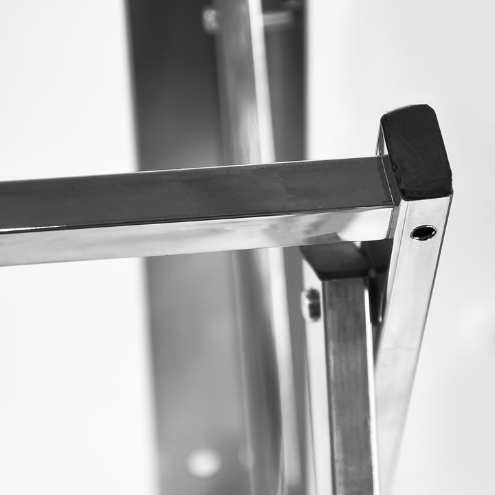 Stainless Steel Wall-mounted Folding Clothes Drying Rack - Trendex