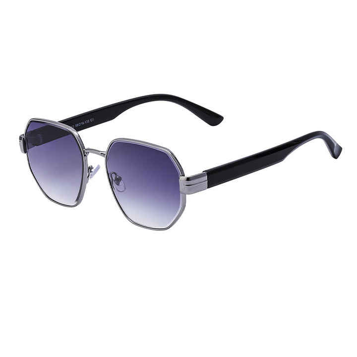 Square Women's Outdoor Fashion Street Shooting Sunglasses - Trendex