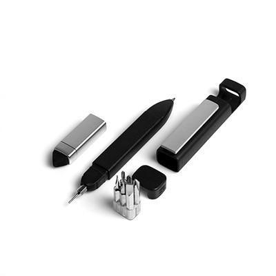 7470 Pen-shaped Phone Holder With Screwdriver Sets Multi-function Pen 4 In 1 Tech Tool Pen Portable Phone Tools With Capacitive Stylus Ball Point Pen Mobile - Trendex
