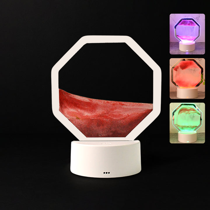 Led Moving Sand Art Table Lamp (1 Set) - Trendex