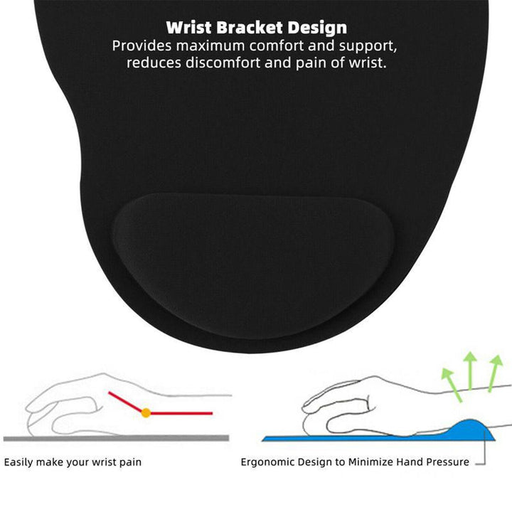 6161 Wrist S Mouse Pad Used For Mouse While Using Computer. - Trendex