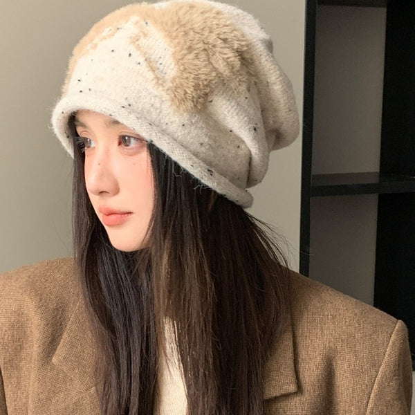 Women's Korean-style All-match Knitted Woolen Cap - Trendex
