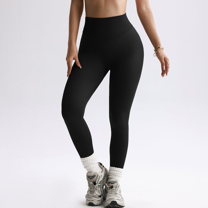 High Elastic Breathability Yoga Pants Women's Sports Tight High Waist Trousers - Trendex
