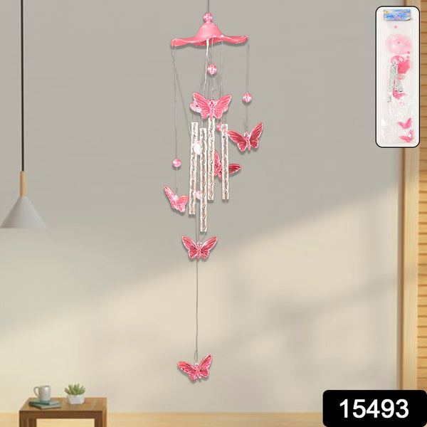 Butterfly Bell Wind Chimes Creative (1 Pc) - Trendex