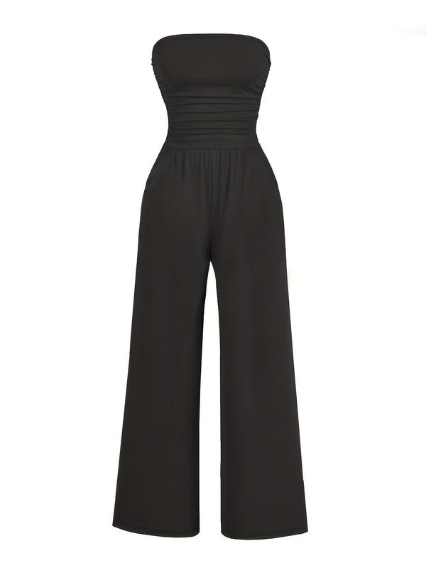 Strapless Without Belt Pockets One-piece Four Seasons Machine Washable - Trendex