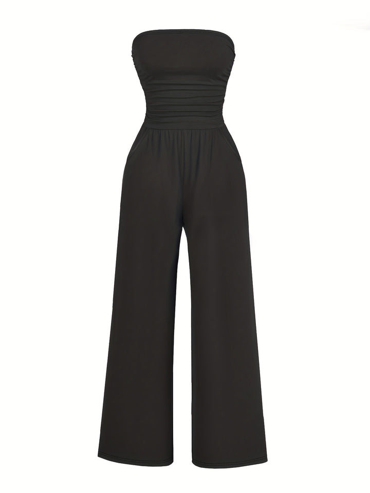 Strapless Without Belt Pockets One-piece Four Seasons Machine Washable - Trendex