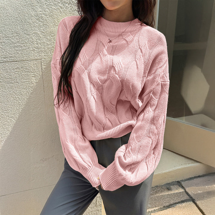 Long Sleeve Bottoming Shirt Sweaters Women's Clothing - Trendex