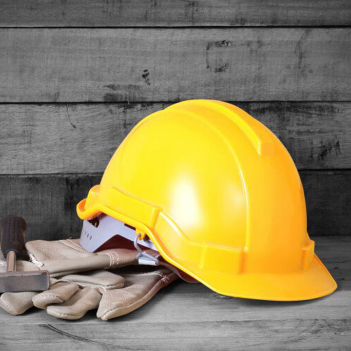 1798 Yellow Plastic Hard Hat Construction Cap (1pc Only) - Trendex