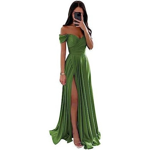 Banquet Temperament Concert Solo Bridesmaid Dress - Trendex