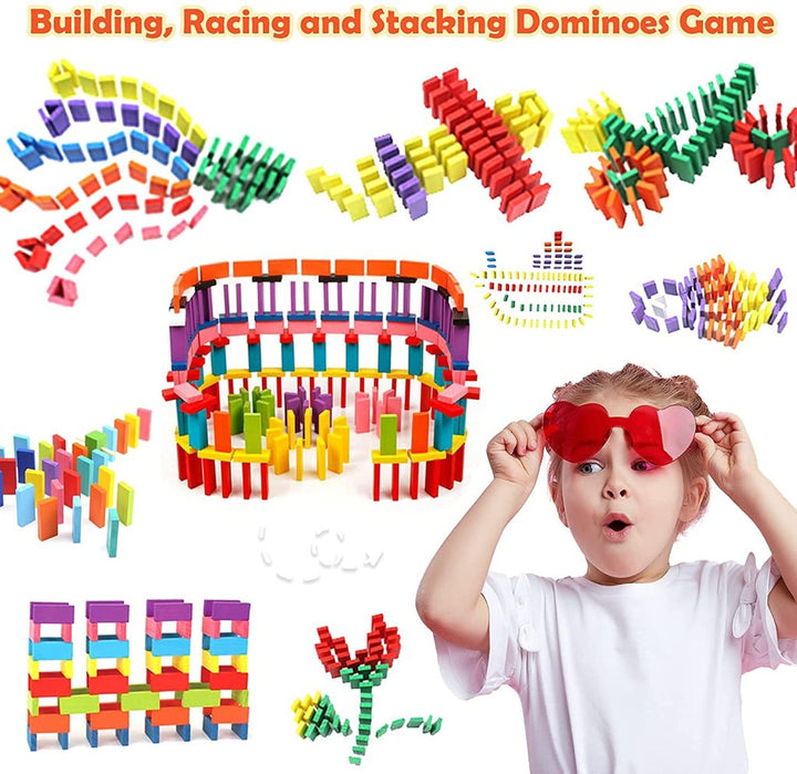 120 pcs Wooden Domino Game - Trendex