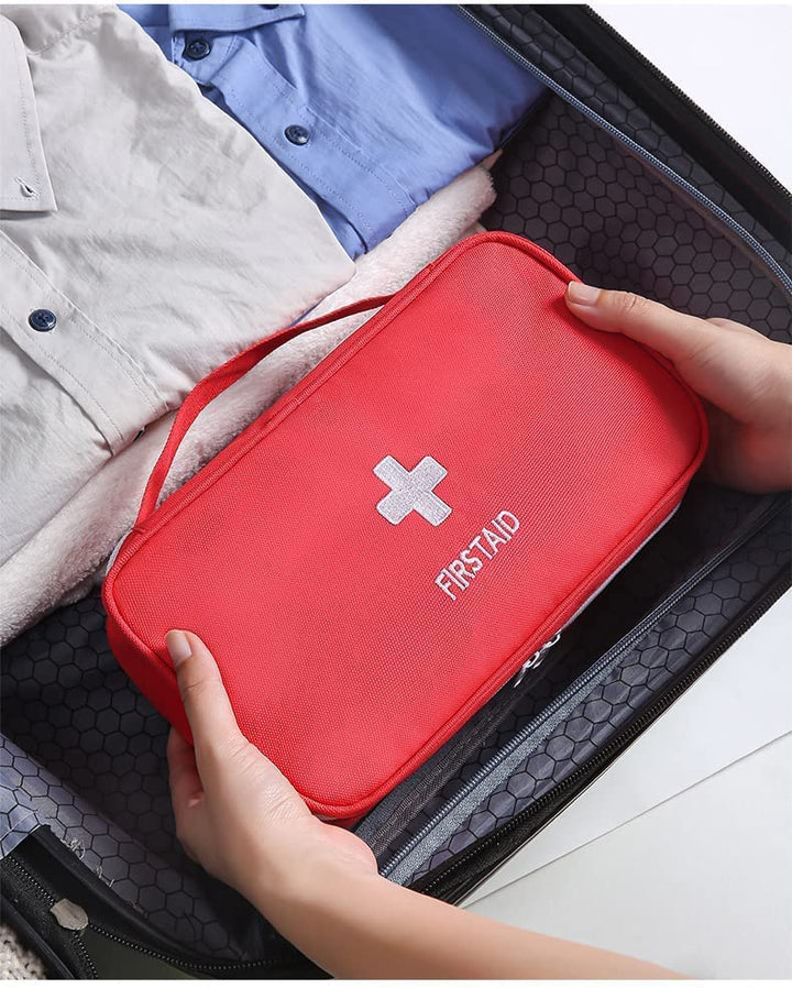 First Aid Travel Medicine Pouch - Trendex