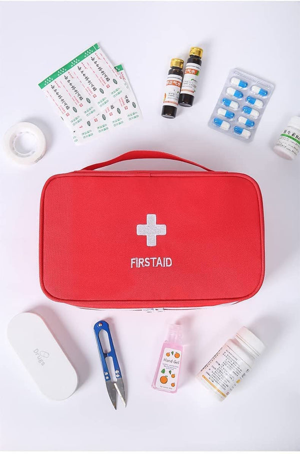 First Aid Travel Medicine Pouch - Trendex