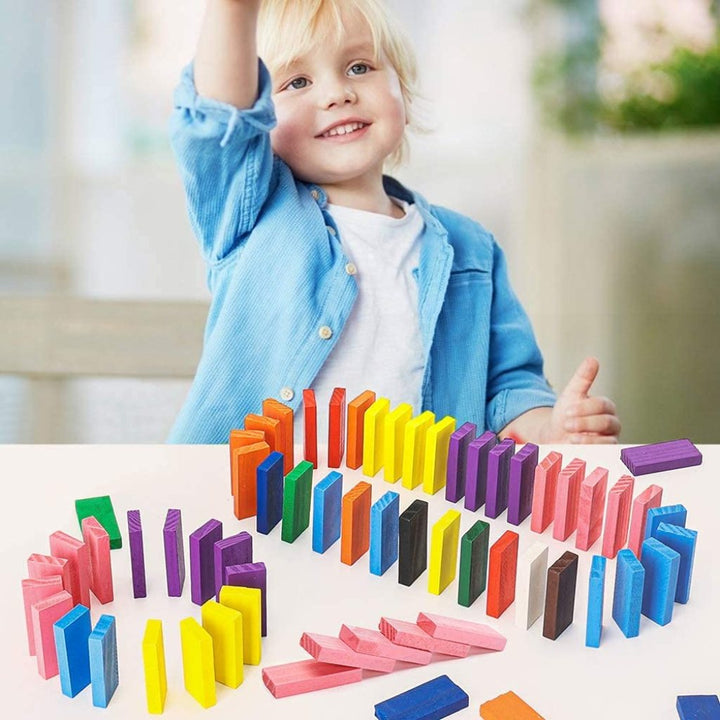 120 pcs Wooden Domino Game - Trendex