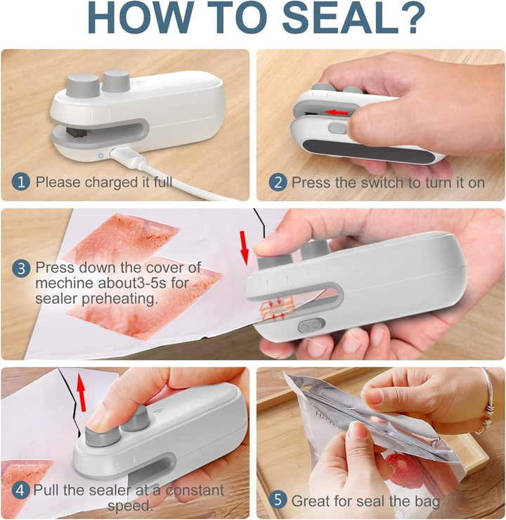 2 in 1 Usb Sealer Machine - Trendex