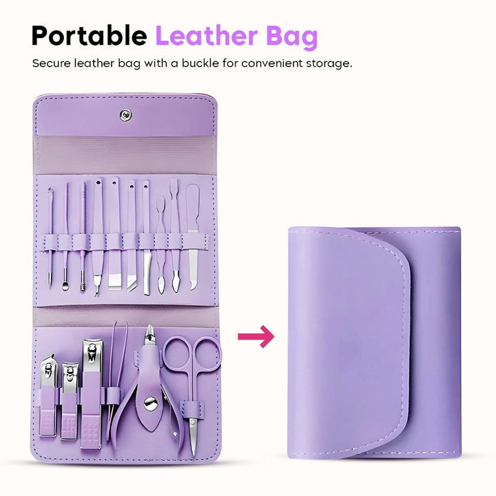 16 in 1 Manicure Set Nail Cutter - Trendex