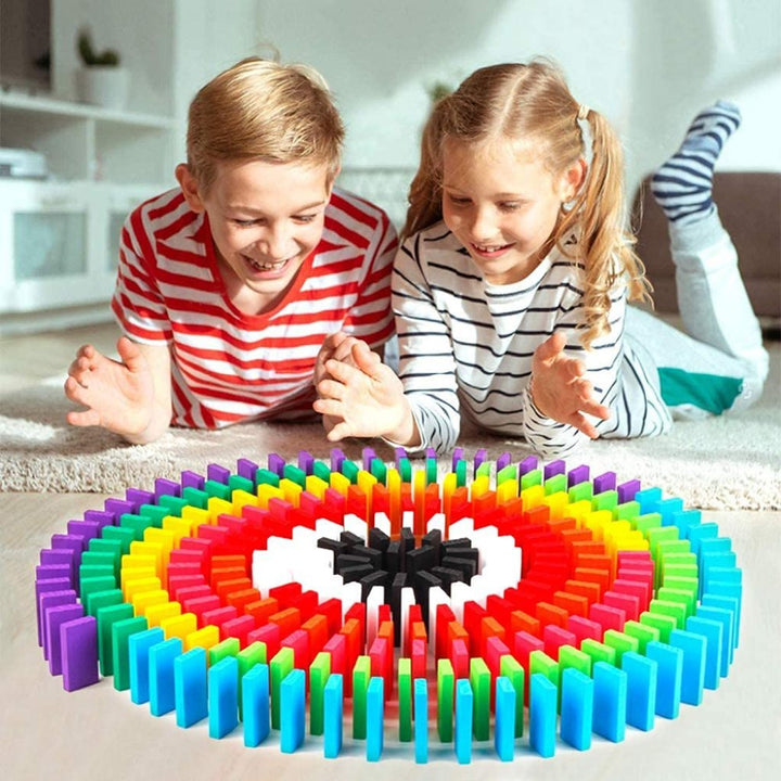 120 pcs Wooden Domino Game - Trendex