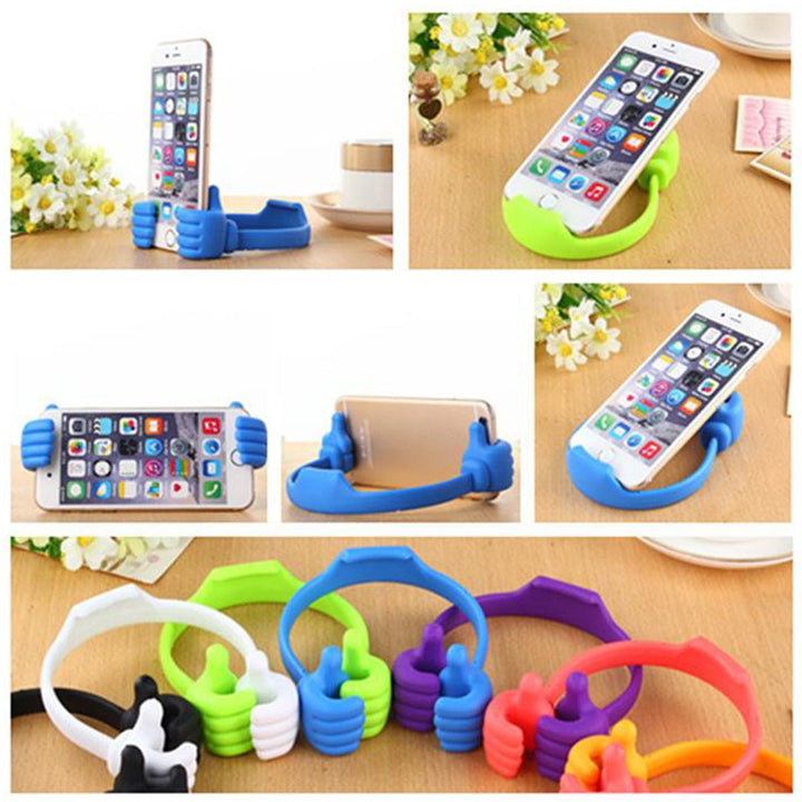 12845 Hand Shape Mobile Stand Used In All Kinds Of Places Including Household And Offices As A Mobile Supporting Stand (1 Pc  With Color Box) - Trendex