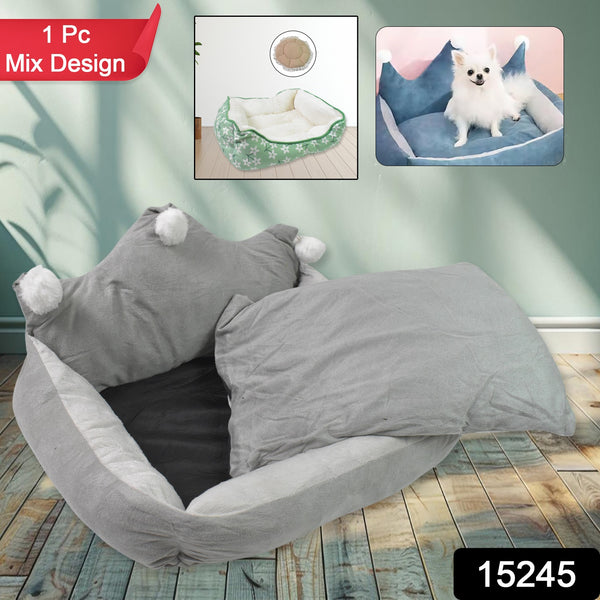 Pet Dog Bed General Thickening Dog Mat (1 Pc  Mix Design  Color) - Trendex
