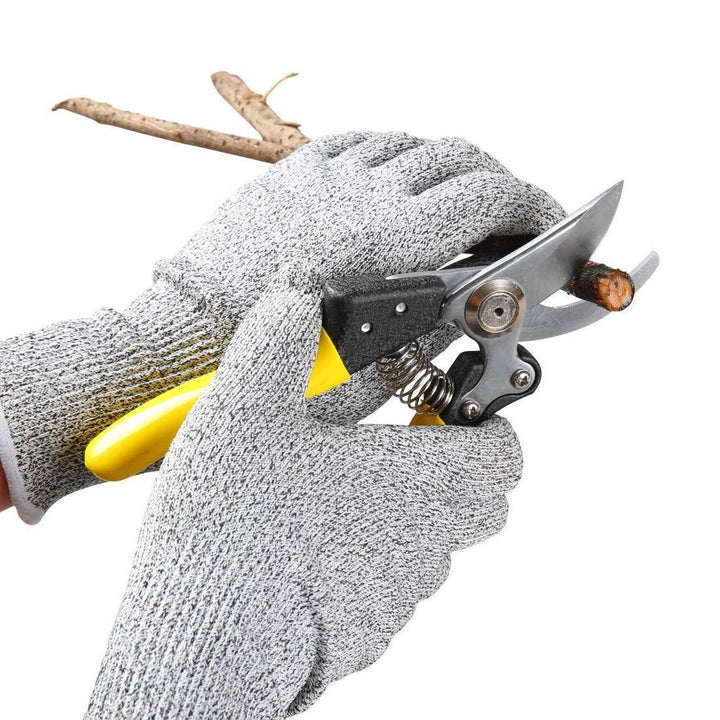 0677 Anti Cutting Resistant Hand Safety Cut-proof Protection Gloves  (Multicolour) - Trendex